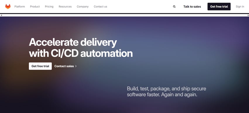 GitLab enables teams to build, test, and deploy software faster with CI/CD automation.