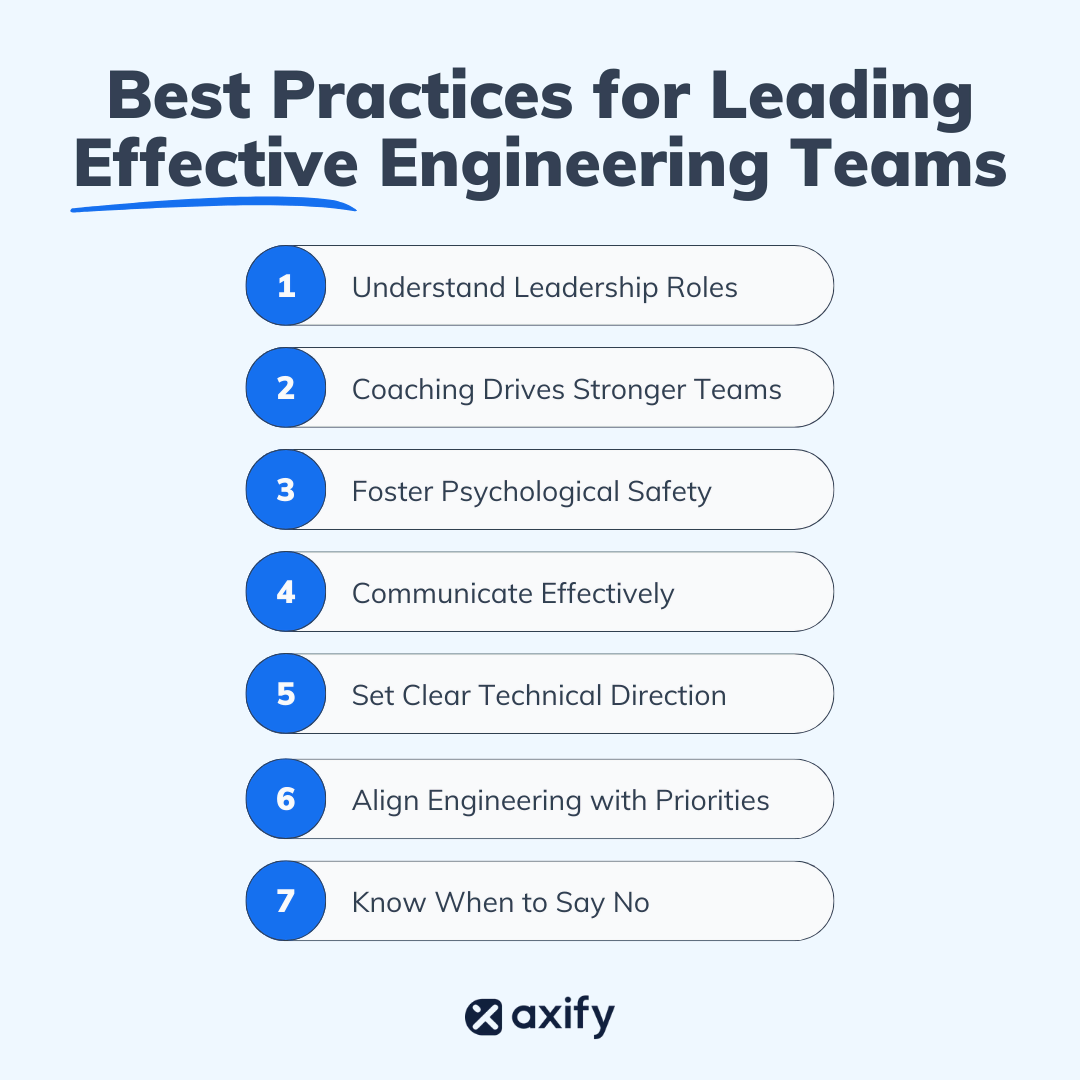 Best Practices for Leading Effective Engineering Teams
